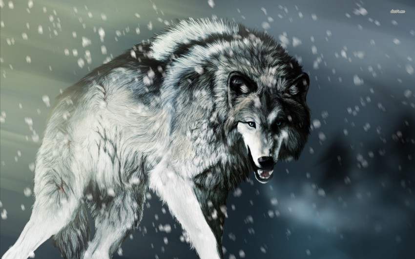 Wallpaper ID 51661  wolf animals artist artwork digital art hd 4k  free download