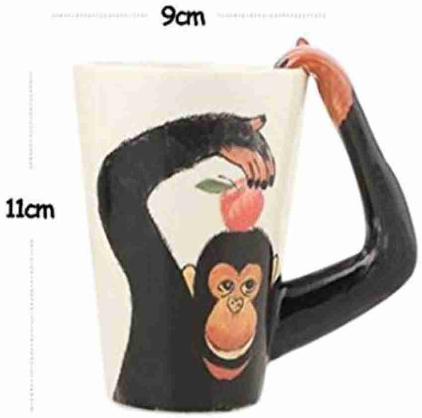 Yikes Monkey Meme Ceramic Mugs Coffee Cups Milk Tea Mug Yikes Meme Monkey  Puppet Creative Trending Vintage Gift Bottle Cup - AliExpress