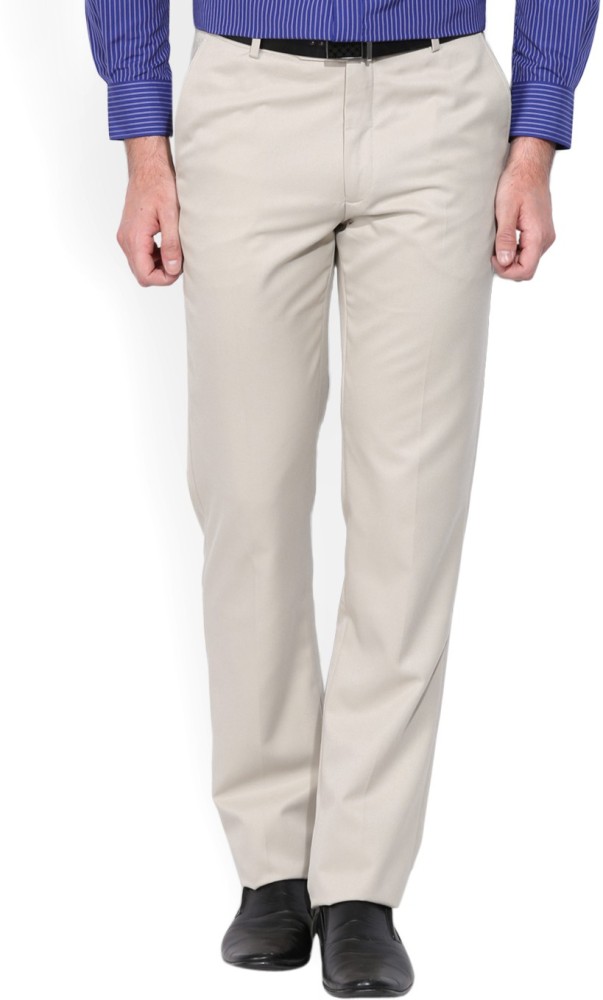 John Players Regular Fit Mens Dark Blue Trousers  TheHanger  Kottayam