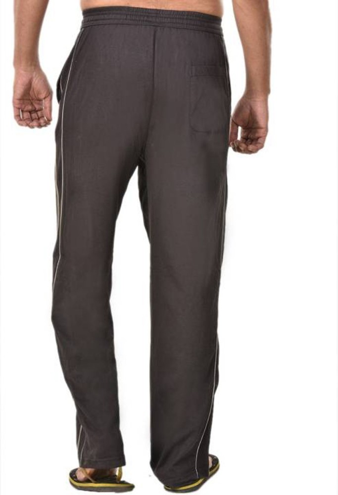 BumChum Solid Men Grey Track Pants  Buy BumChum Solid Men Grey Track Pants  Online at Best Prices in India  Flipkartcom