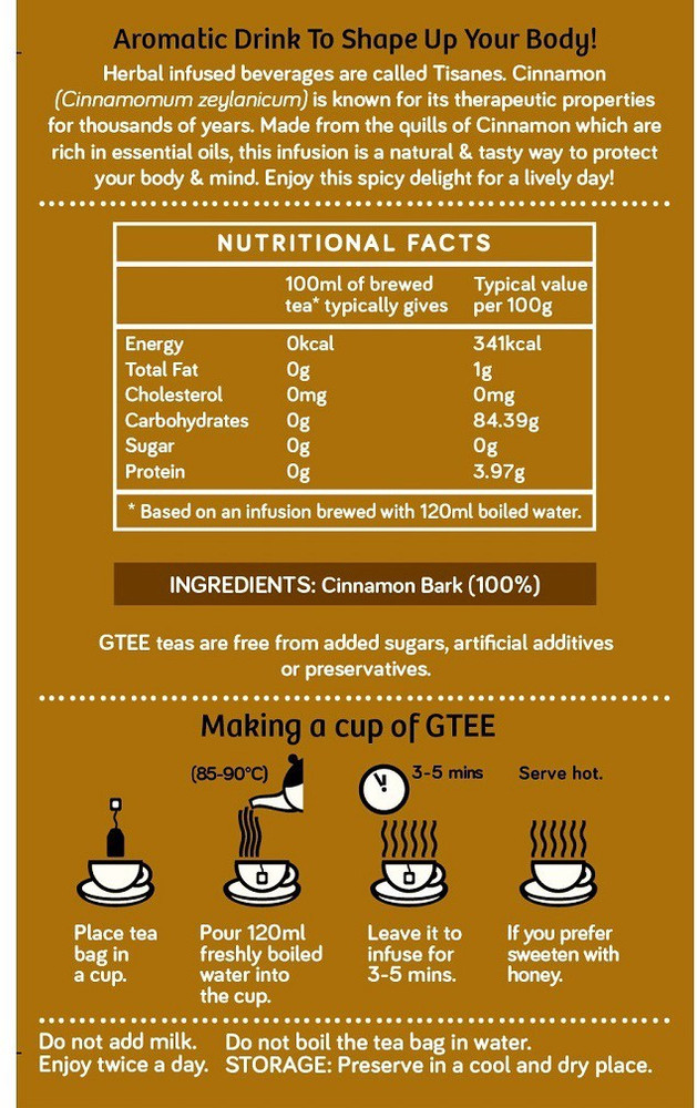 Aggregate more than 70 cinnamon tea bags super hot esthdonghoadian