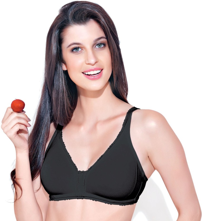 Enamor AE54 Cotton Bra High Coverage Non-Padded Wirefree (38B