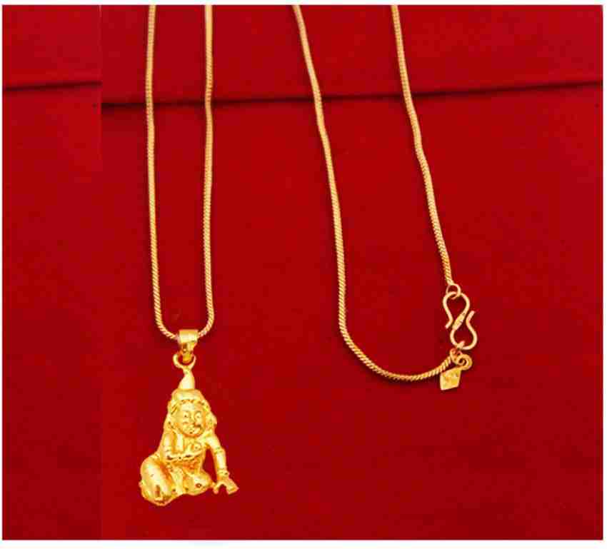 Laddu gopal deals gold pendant