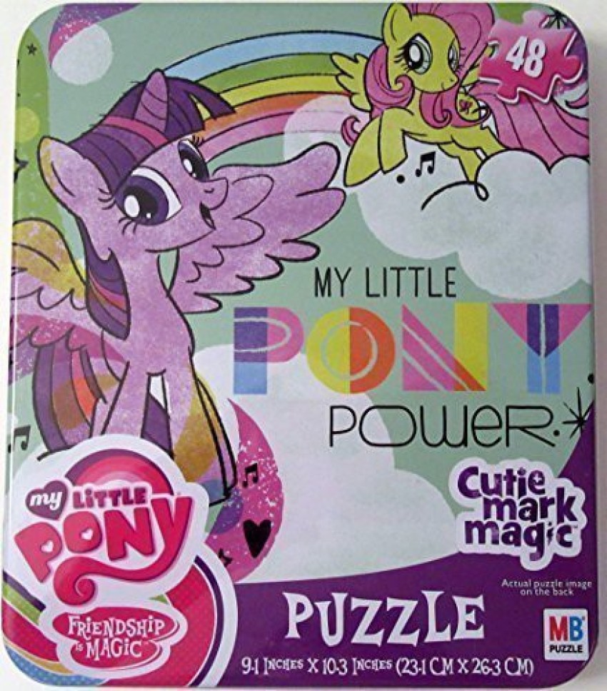 MY LITTLE PONY Puzzle Tin Friendship Is Magic Cutie Mark Magic - Puzzle Tin  Friendship Is Magic Cutie Mark Magic . Buy Fluttershy, Twilight Sparkle  toys in India. shop for MY LITTLE