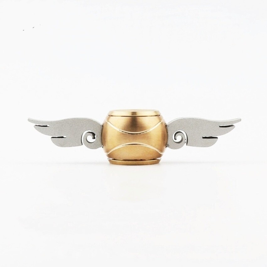 Venoo Fidget Snitch Harry Potter Fans with cupid wings Hand Spinner Metal Spinner Anti Relieve Stress Hand Toys With Metal Box - Fidget Spinner Golden Snitch Harry Potter Fans