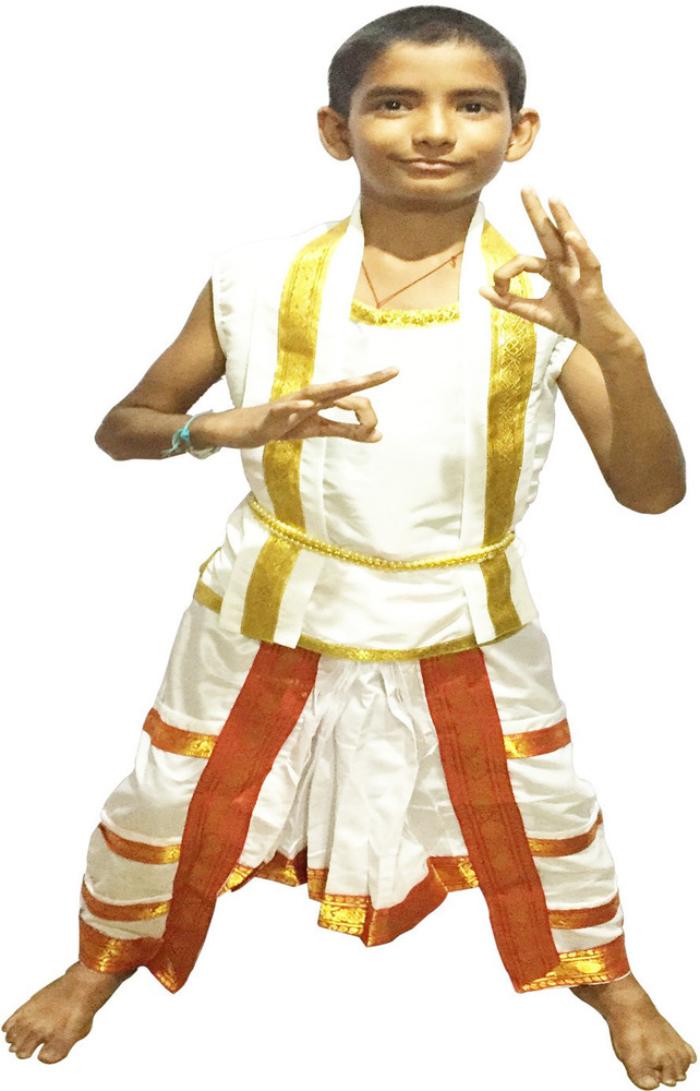 How To Wear Bharatanatyam Dress For Kids