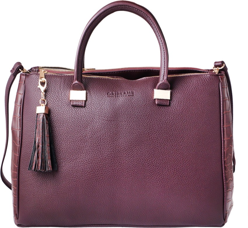 Oriflame Burgundy Shoulder Bag Waterproof Shoulder Bag -  Shoulder Bag