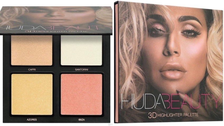 Huda Beauty 3D Palette Pink Sand - Price in India, Buy Huda Beauty Palette Pink Sand Highlighter Online In India, Reviews, Ratings & | Flipkart.com
