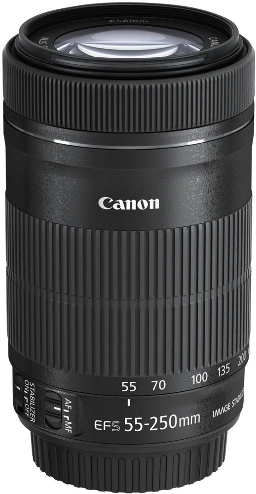 Canon EF-S 55-250mm f/4-5.6 IS STM Telephoto Zoom Lens - Canon