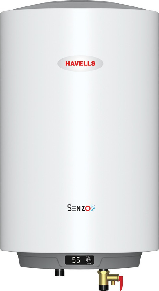 HAVELLS 15 L Storage Water Geyser (SENZO, White) Price in India - Buy HAVELLS  15 L Storage Water Geyser (SENZO, White) online at Flipkart.com