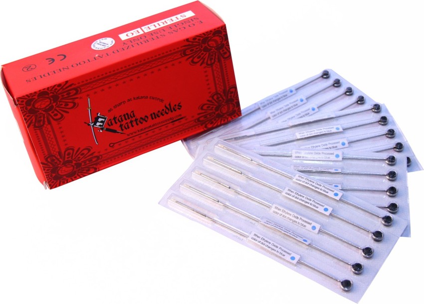 Buy MUMBAI TATTOO NEEDLES 7RL ROUND LINER SHADER WITH NIPPLE RED MIX BOX  PACK OF 50 Online  Get 53 Off
