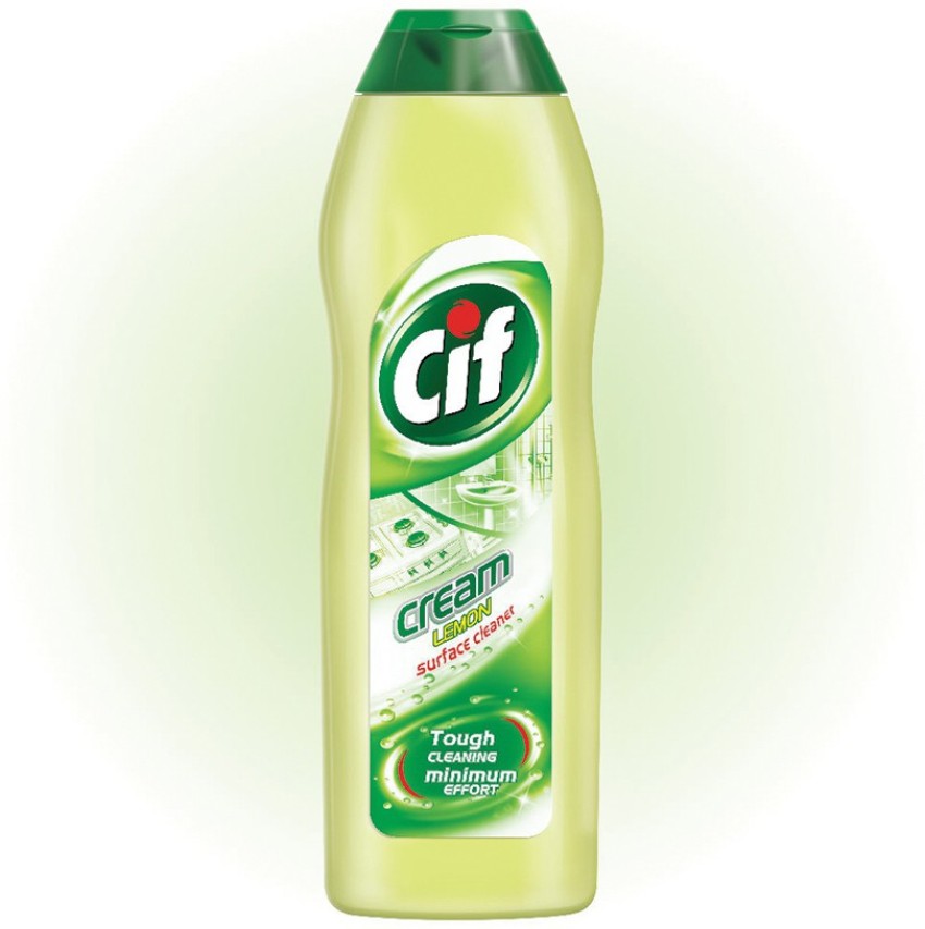  Cif Cream with Micro Crystals Lemon 750ml : Health & Household