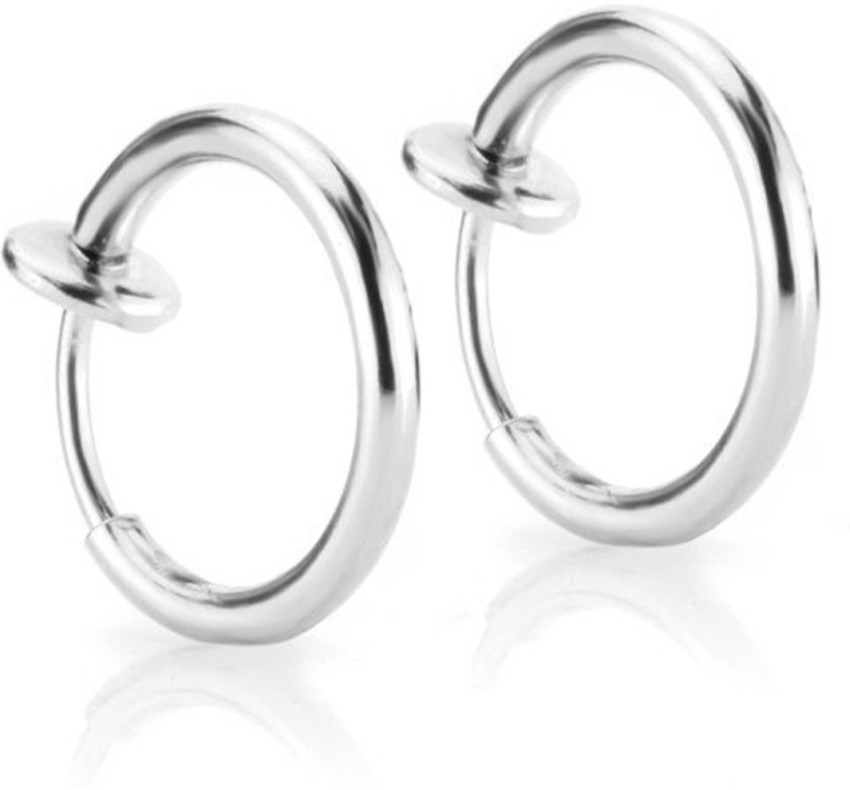 RIOSO Magnetic Stud Earrings for Men Women Stainless Steel Hoop Cross Non  Piercing Fake Gauges Earring Black CZ Hypoallergenic Magnet Earring Set  Stainless Steel Cubic Zirconia Cubic Zirconia price in UAE 