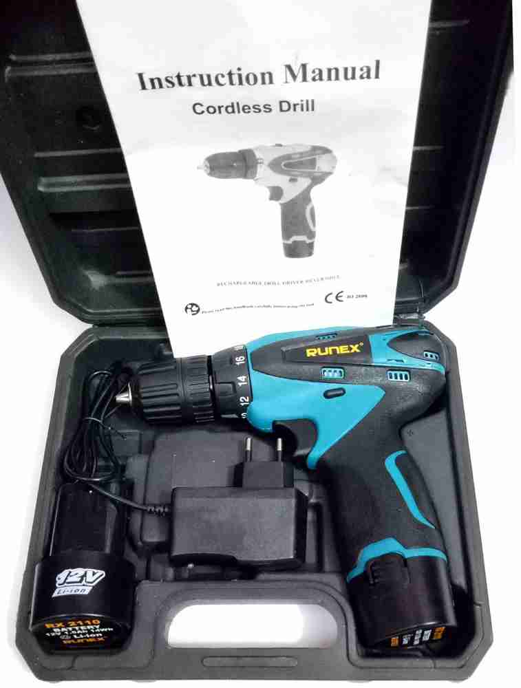 Runex drill machine sale