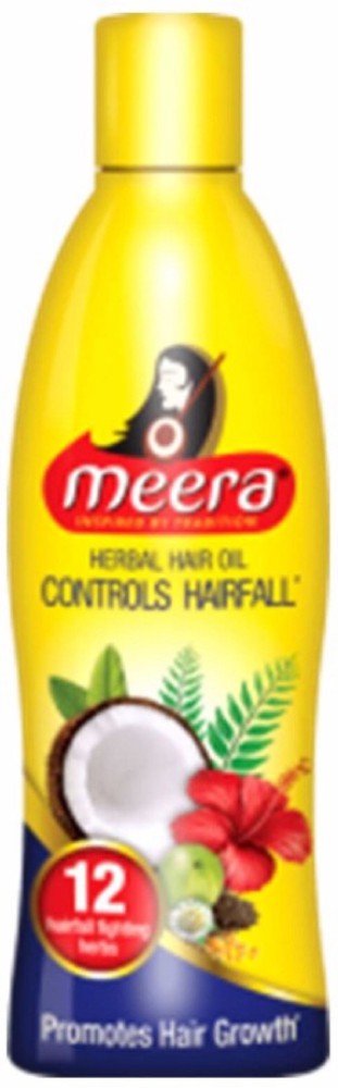 Meera Hair Oil Herbal 175 Ml - Buy Meera Hair Oil Herbal 175 Ml online in  India