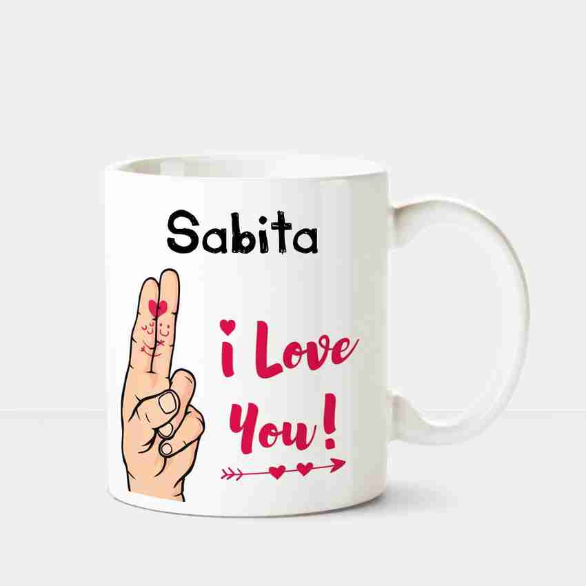 HUPPME I Love you Sabita printed personalized coffee mug Ceramic Coffee Mug Price in India - Buy HUPPME I Love you Sabita printed personalized coffee mug Ceramic Coffee Mug online at HUPPME I Love you Sabita printed personalized coffee mug Ceramic Coffee Mug Price in India - Buy HUPPME I Love you Sabita printed personalized coffee mug Ceramic Coffee Mug online at