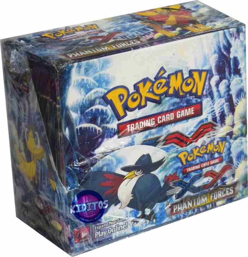 1 (One) Pack - Pokemon XY - XY4 - Phantom Forces Booster Pack - 10 Cards  per Pack