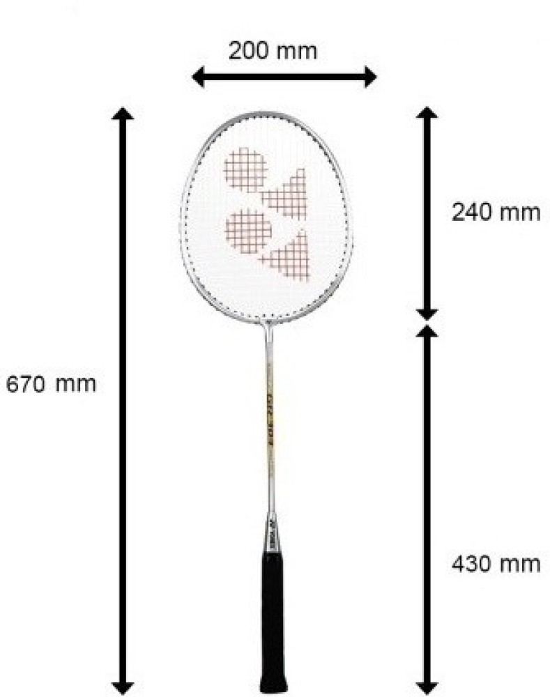 YONEX GR 303 Badminton Racket (Pack of 3) (Color On Availability) Multicolor Strung Badminton Racquet