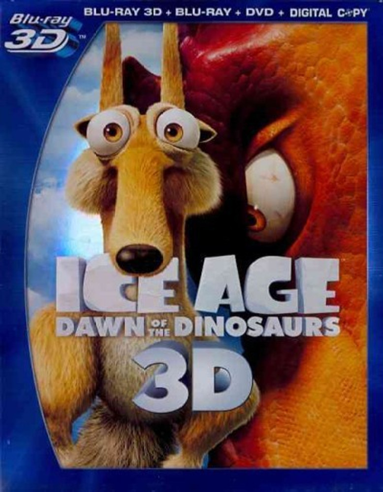 Ice Age 3: Dawn Of The Dinosaurs (3D Blu-ray + Blu-ray + Standard DVD)  (Widescreen) 