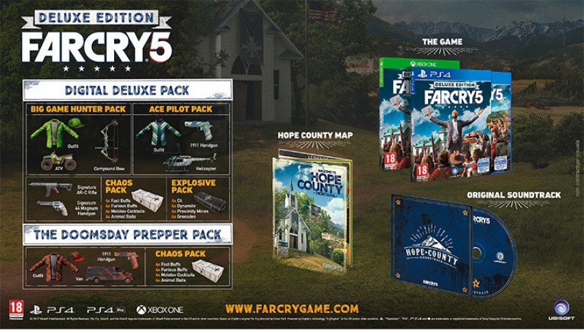 Far Cry 5 Gold Edition + Far Cry New Dawn Deluxe Edition Bundle, PC  Ubisoft Connect Game