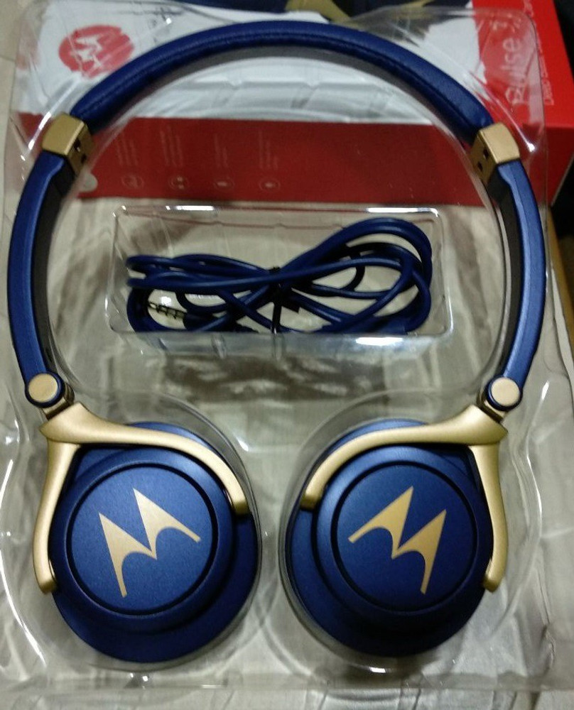 MOTOROLA Pulse 3 Wired Blue/Gold Wired Headset Price in India - Buy  MOTOROLA Pulse 3 Wired Blue/Gold Wired Headset Online - MOTOROLA :  Flipkart.com