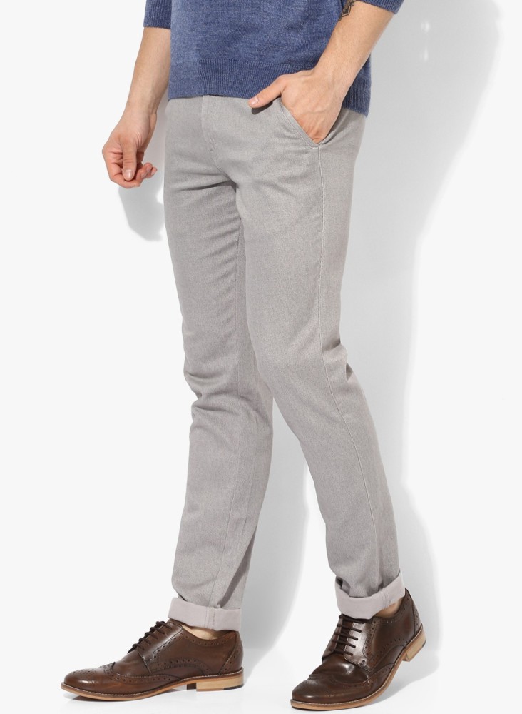 Buy Arrow Regular Fit Autoflex Formal Trousers - NNNOW.com