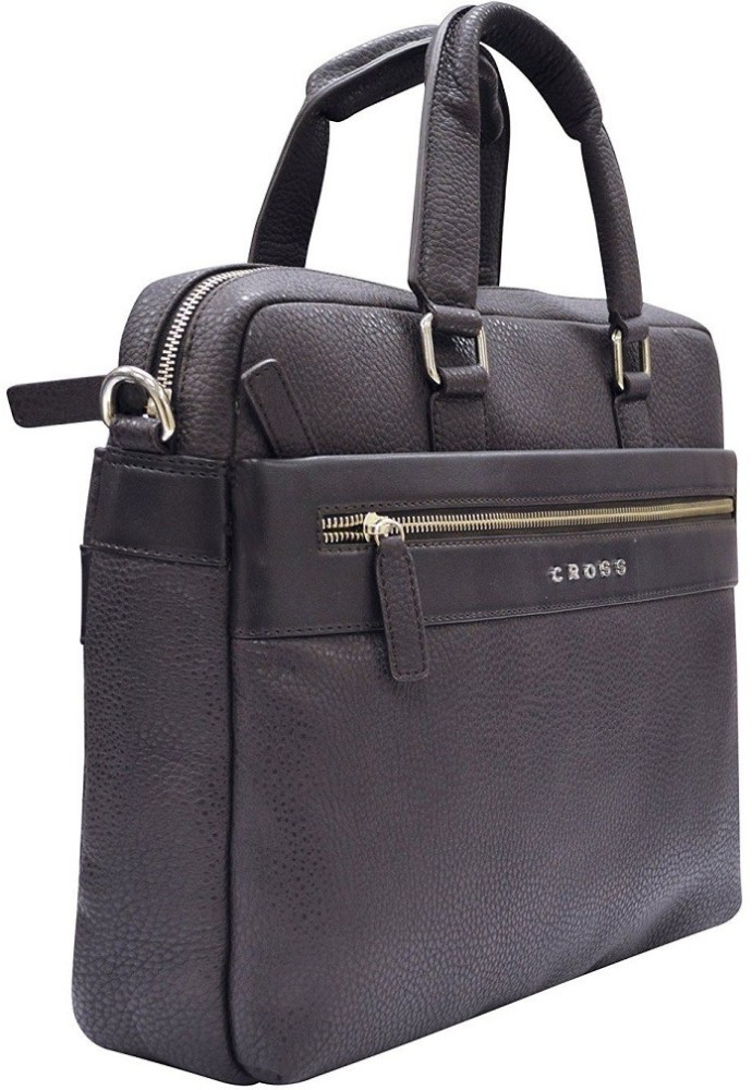 Cross Archibald Navy  Grey Gym Bag With Shoe Compartment  GlamRoad