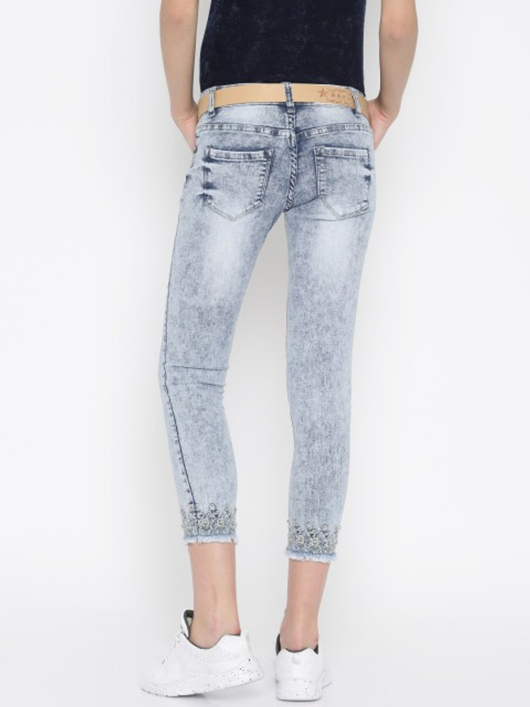 Buy LIGHT BLUE DEAL JEANS Skinny Women 