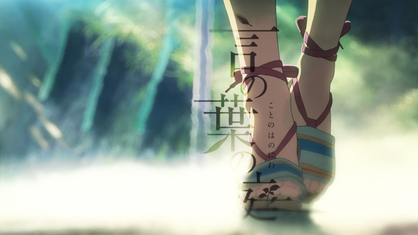 Have You Seen The Garden of Words Anime by Makoto Shinkai of Your Name   Goin Japanesque