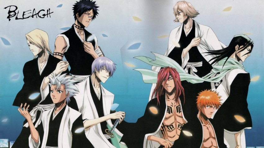 HD wallpaper Bleach character poster anime Kurosaki Ichigo Abarai Renji   Wallpaper Flare