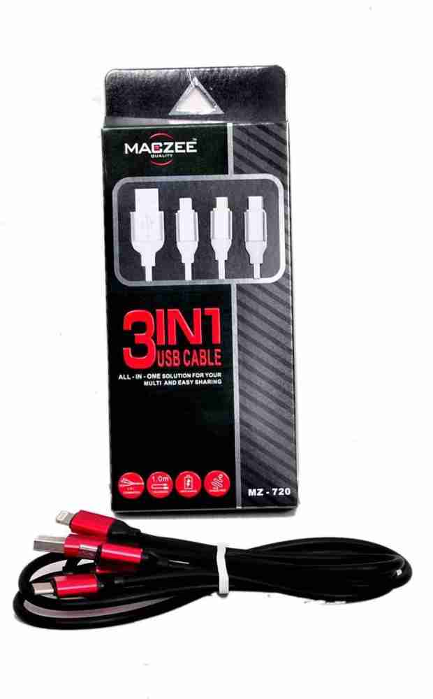 MACZEE Lightning Cable 1.5 m MZ 720 MACZEE Flipkart