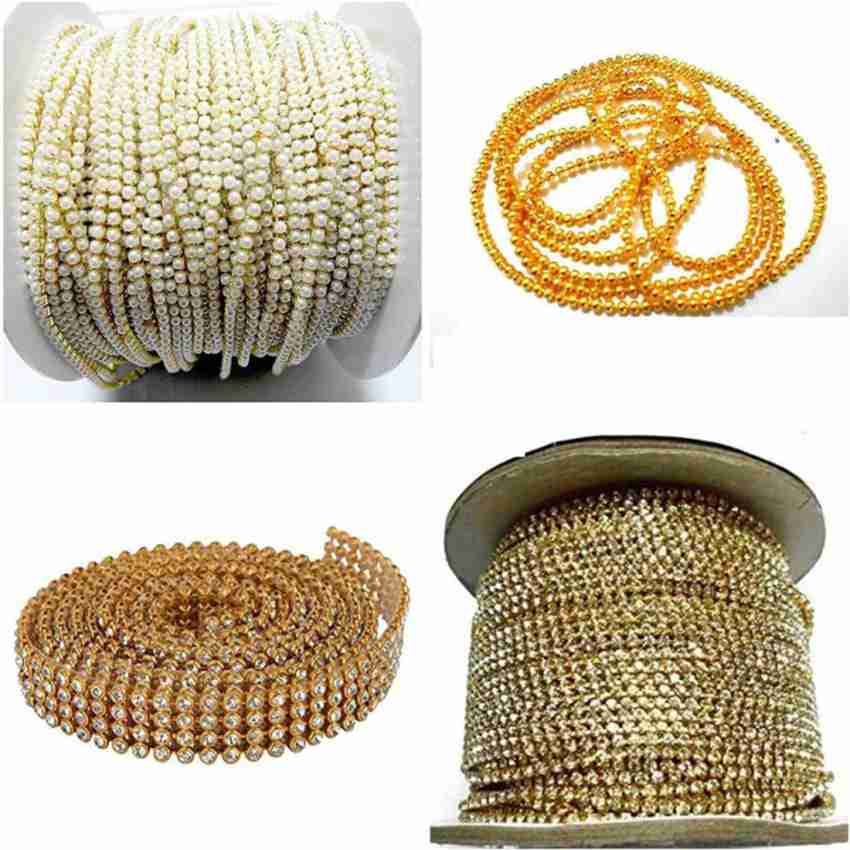 Beadsncraft Jewellery Making Chain 5 Meter Golden Color - Jewellery Making  Chain 5 Meter Golden Color . shop for Beadsncraft products in India.