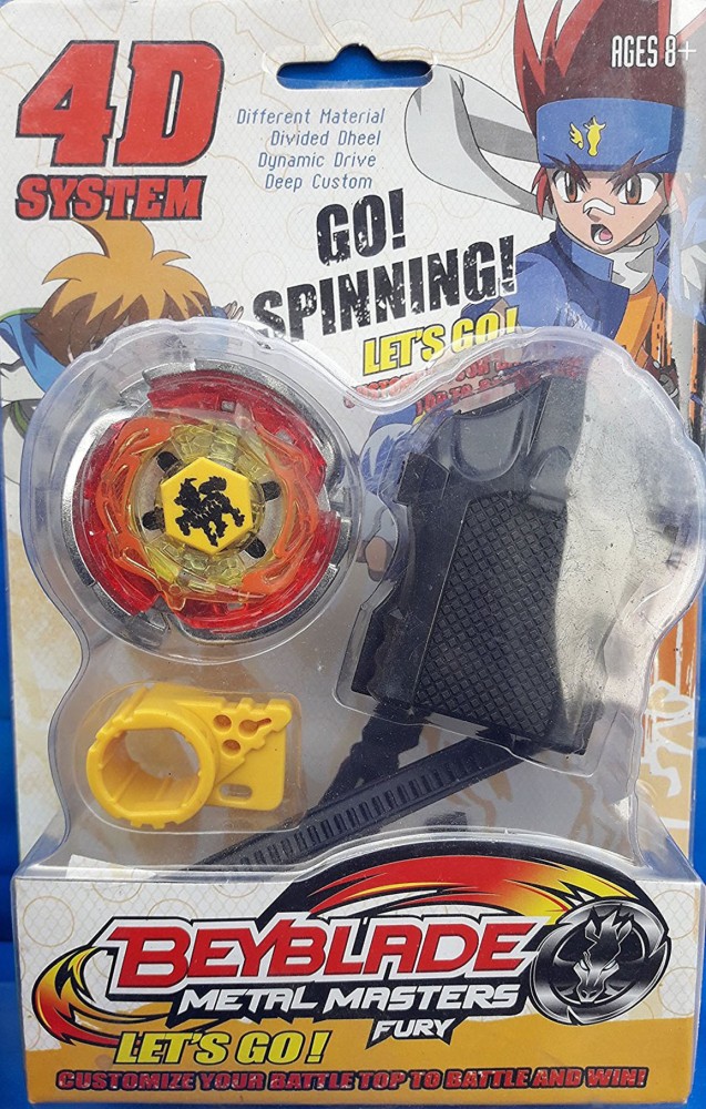 AS Beyblade Metal Masters Fury 4D System - Beyblade Metal Masters