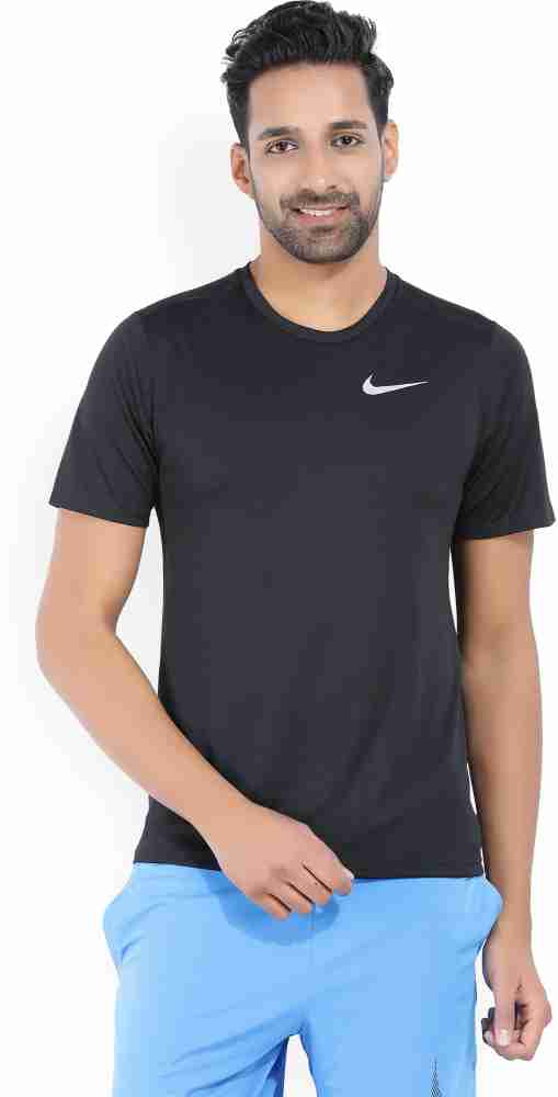 makker Bedst bestå NIKE Solid Men Round Neck Black T-Shirt - Buy BLACK/BLACK NIKE Solid Men  Round Neck Black T-Shirt Online at Best Prices in India | Flipkart.com
