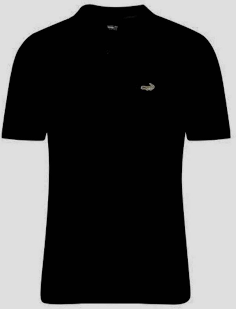 Solid Men Polo Neck Black T-Shirt - Buy BLACK CROCODILE Solid Men Polo Neck Black T-Shirt Online at Best Prices in India | Flipkart.com