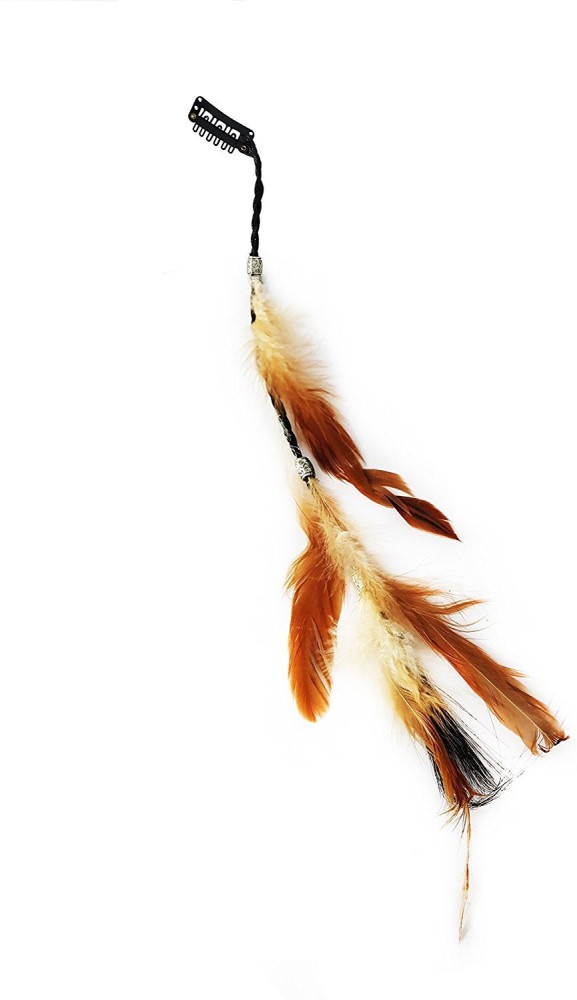 4 Feather Hair Accessories With Totally Different Vibes Which Would You  Wear  Glamour