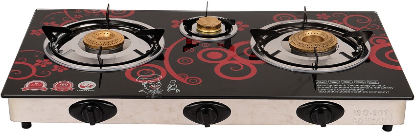 surya glass gas stove