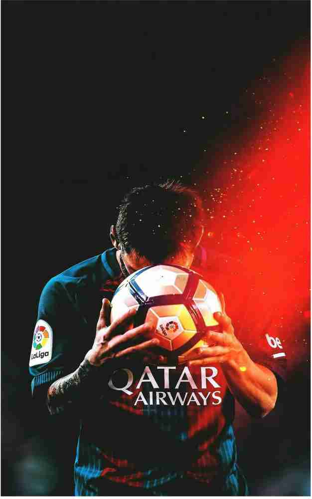 BIAOHAN Lionel Messi Paris PSG Poster Wall art Canvas Painting Academic  Style For Study Sitting Room classroom office decor Posters Frame/unframed