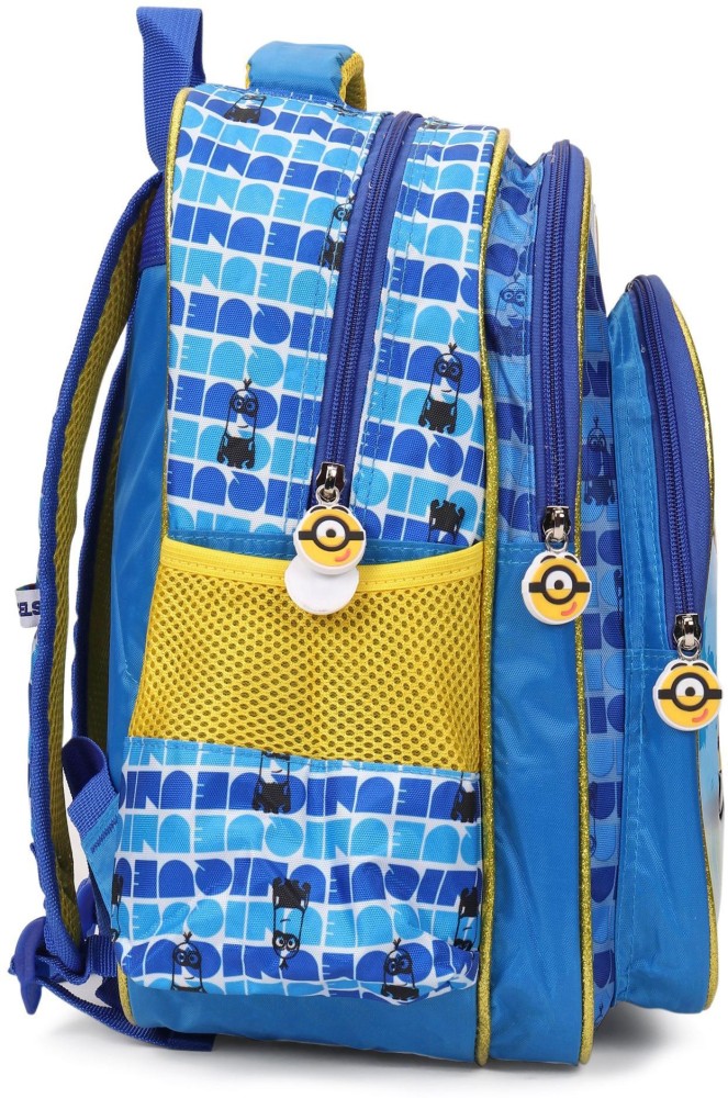 Despicable Me Minions Licensed Multipurpose School Bag (Royal Blue) new