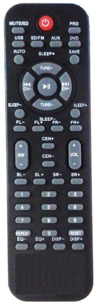 Dotsun Smart & compact Remote for all Dostun Amplifier & Music system  Dotsun Remote Controller - Dotsun 