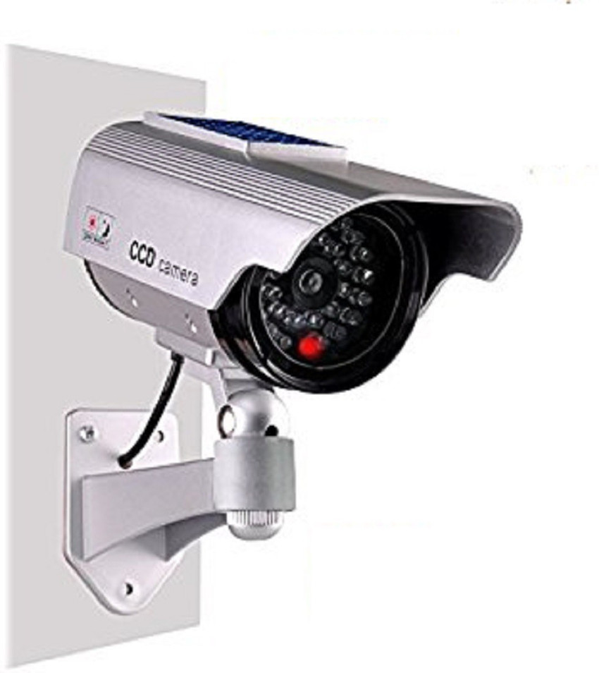 dummy solar cctv camera