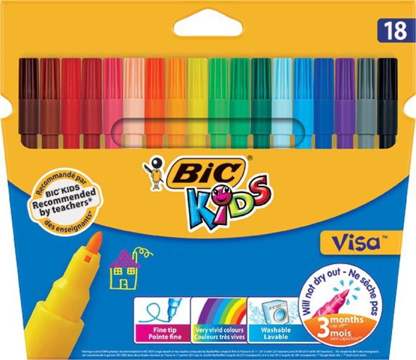 New Bic KIDS Coloring Kit, 48 count, NIB