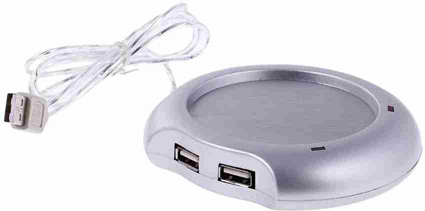 USB Tea Cup Coffee Mug Warmer Heating mats with Hub 4 Port USB PC for  Notebook