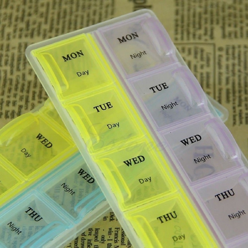 7-Day Pill Organizer with Carry Case