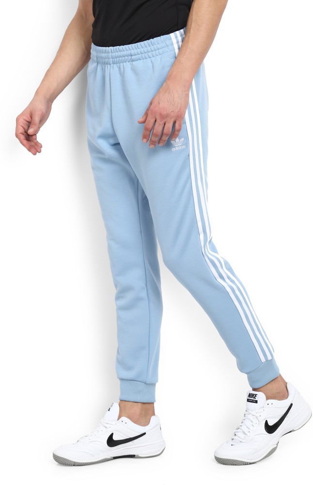 Buy Adidas Originals Blue Striped Trackpants for Mens Online  Tata CLiQ