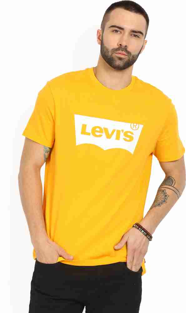 levi yellow shirt