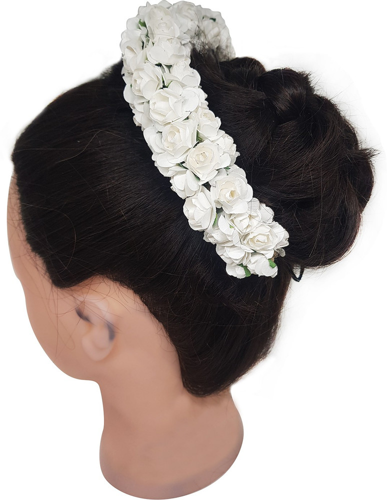 Majik Flowers 3D Hair Gajra (Veni) For Women Bridal Hair Accessories (White) Hair Accessory Set Price in India - Buy Majik Flowers 3D Hair Gajra (Veni) For Women Bridal Hair Accessories (White) Majik Flowers 3D Hair Gajra (Veni) For Women Bridal Hair Accessories (White) Hair Accessory Set Price in India - Buy Majik Flowers 3D Hair Gajra (Veni) For Women Bridal Hair Accessories (White)