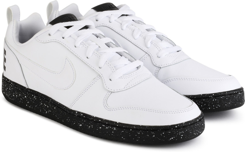 NIKE Court Borough Low Se Sneakers For Men Buy WHITE WHITE BLACK