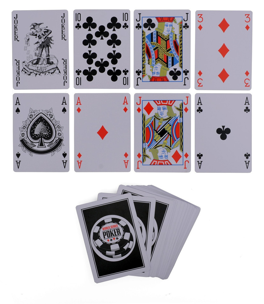 Store2508 WORLD SERIES OF POKER 100 Plastic Premium Poker