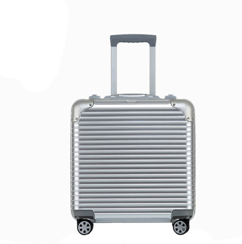 Original Cabin Carry-On Aluminium Suitcase, Silver